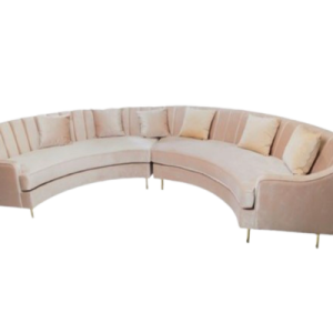 half moon sofa